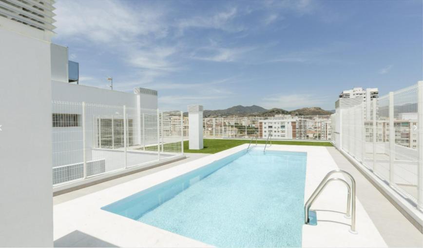 Fabuloso Apartamento Nuevo Con Parking Y Piscina Málaga Esterno foto